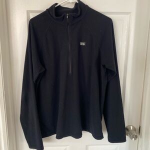 Mountain Hardwear Men's Black Zip-Up Sweater
